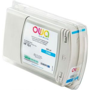Image de OWA 400 ml - cyan - compatible - remanufactur&eacute; - cartouche d'encre - pour HP DesignJet T7100, T7200 Production Printer
