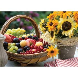 KS Games Puzzle 1000 pièces : Fruits et Tournesol