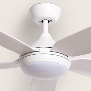 Efectoled - Ventilateur de Plafond Silencieux Dokós 122cm Motor dc Blanc Avec lumière, Télécommande, Wifi: False