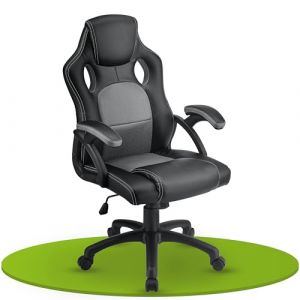 Chaise de bureau / Chaise de jeu - Montr&eacute;al - Gris