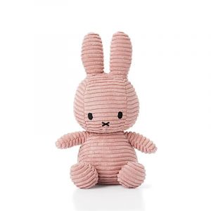 Peluche velours côtelé 23 cm Bon Ton Toys Miffy ECO
