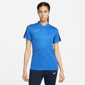 Nike Short-Sleeve Polo W NK DF Acd23 Polo SS, Royal Blue/Obsidian/White, DR1348-463, M
