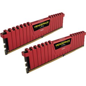 Image de Corsair CMK8GX4M2A2666C16 - Barrette mémoire Vengeance LPX 8 Go (2x 4 Go) DDR4 2666 MHz CL16