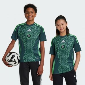 Adidas Alg&eacute;rie Maillot Ext&eacute;rieur 2024/25 Enfant, pointure 164 cm - ['Vert'] - Taille 164 cm