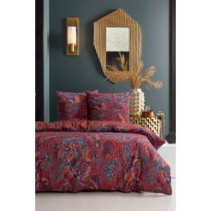 Housse de couette + taie oreiller 140x200 cm 100% coton imprim&eacute;