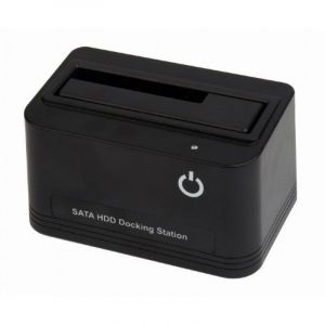 Gembird HD32-U2S-5 Station d'accueil de disques de stockage USB 2.0 Type-B Noir