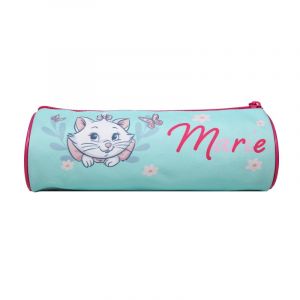 Bagtrotter trousse scolaire ronde marie verte papillons