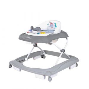 Asalvo Porteur bébé Dino gris blanc