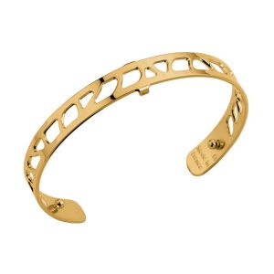 Les Georgettes Bracelet 70341710100000 - Manchette Perroquet 8 mm finition Dorée Femme