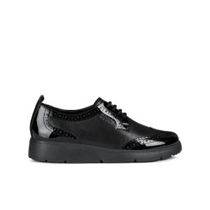 Geox Femme D Arlara I Chaussures, Black, 39 EU