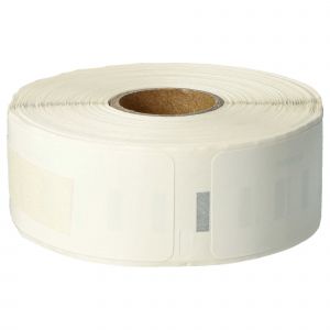 Vhbw Rouleau d'&eacute;tiquettes 19mm x 64mm (450 &eacute;tiquettes) remplacement pour Dymo 1933085 pour &eacute;tiqueteuse - autocollant blanc