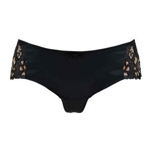 Cache Coeur Shorty de grossesse noir Lingerie