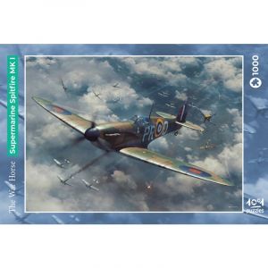 Image de Puzzle The War Horse - Supermarine Spitfire MK I - 1001Hobbies Puzzle - PZ1000 &ndash; AVIA02
