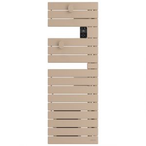 Atlantic S&egrave;che-serviettes connect&eacute; Nefertiti &eacute;troit avec soufflerie m&acirc;t droite 1600W beige - 850604