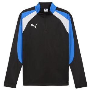 Puma Sweat de football individualliga 1/4 z, noir-pum, homme