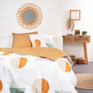 Today Parure de lit Sunshine - 119492 - 2 personnes - 260x240cm - Coton - Imprimé 11.57