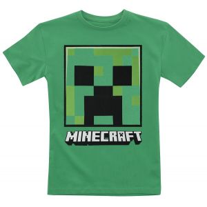 Creeper Face T shirt pour enfant Vert 12 13 ans