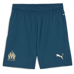 Puma Short 24/25 Olympique De Marseille Enfant Et Adolescent, pointure Small - ['Bleu'] - Taille Small