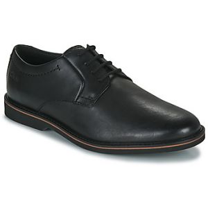 Clarks Homme Atticus LTLace Tissu Oxford, Black, 42.5 EU