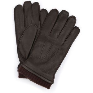 Suitable Gants En Cuir Marron taille 8.5