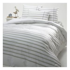 Housse de couette pur coton, Malo Blanc