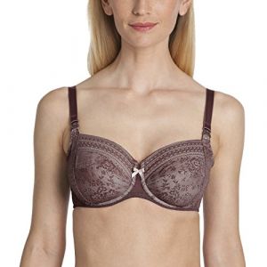 Anita Maternity Still-BH mit Bügel Fleur Soutien-Gorge maternité, Multicolore (Berry 769), 110H Femme