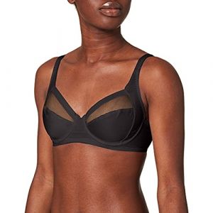 PLAYTEX Soutien-gorge emboitant noir - Couleur Noir - Taille 100B