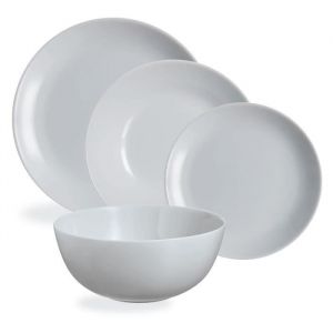 Luminarc Service de table 19 pièces - Diwali Gris