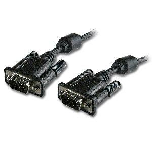 ConnectLand VGA15MM-10M-BLINDE - Câble Blindé VGA Male/Male 10m