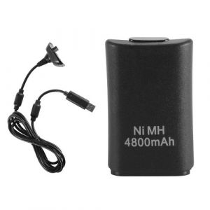 XC Source Câble de chargeur + batterie rechargeable pour manette sans fil Xbox AC1744