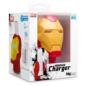 Bigben Chargeur Wii Iron Man + Batterie