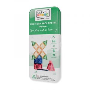 Kit de 28 Mini Tuiles Aimant&eacute;es de Voyage Pastel