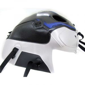 Bagster Tapis de r&eacute;servoir argent/noir/noir mat graine/d&eacute;co baltique (1715C) Yamaha MT-10