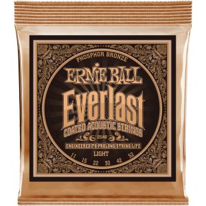 Ernie Ball P02548 Everlast Phosphor Bronze Light 11.52