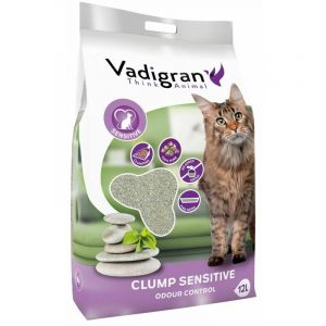 Image de Vadigran Cat litter bentonite sensitive 12 kg-12L