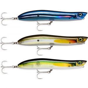 DVD - r&eacute;serv&eacute; Rapala MaxRap Walk&rsquo;N Roll Leurre avec Hame&ccedil;ons Deux No 2, Surface Profondeur de Nage, 13cm Taille, Firetiger