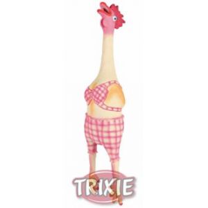 Trixie Poule en latex pour Chiens