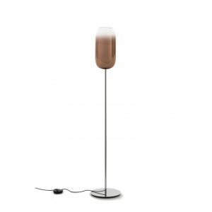 Artemide Lampadaire marron cuivré Gople