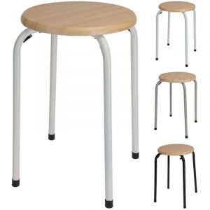 Basics Tabouret Avec Base En Bois