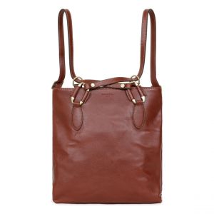 Hexagona Sac à main République - Couleur Unique - Taille Marron