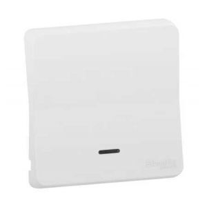 Schneider Electric Enjoliveur simple lumineux - blanc