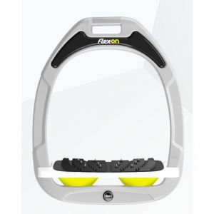 Étriers Incliné Ultra Grip Blanc/Blanc/Jaune Flex-On Green Composite