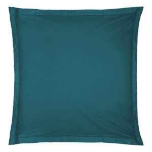 Taie d'oreiller 63 x 63 cm Coton bleu canard