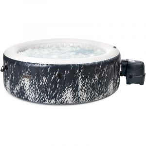 Intex Spa gonflable PureSpa Galaxie rond Bulles avec LED 4 places