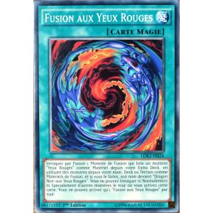 Konami Ldk2-Frj24 - Carte Yu-Gi-Oh Fusion Aux Yeux Rouges Fr