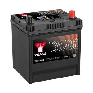 Yuasa Batterie SMF YBX3008 12V 50ah 450A