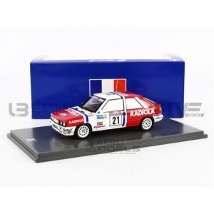 Image de Spark Voiture Miniature de Collection 1-43 - RENAULT 11 Turbo Tour de Corse - Rallye de France 1987 - Red / White - SF146