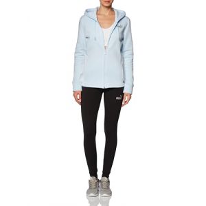 Puma Pour femme. Tracksuit Bleu m?tallique, noir