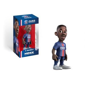 Minix Football Stars #182 - PSG - Dembele 10 - Figurine &agrave; Collectionner 12 cm