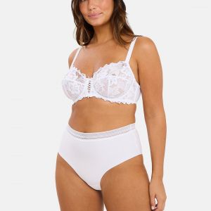 Sans Complexe Lot de 2 culottes en coton - Blanc
